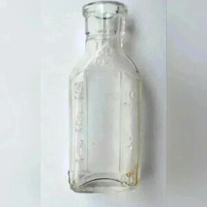 Antique Hospital IV Dosage Line Glass Apothecary Medicine Bottle 1/2Oz  Illinois
